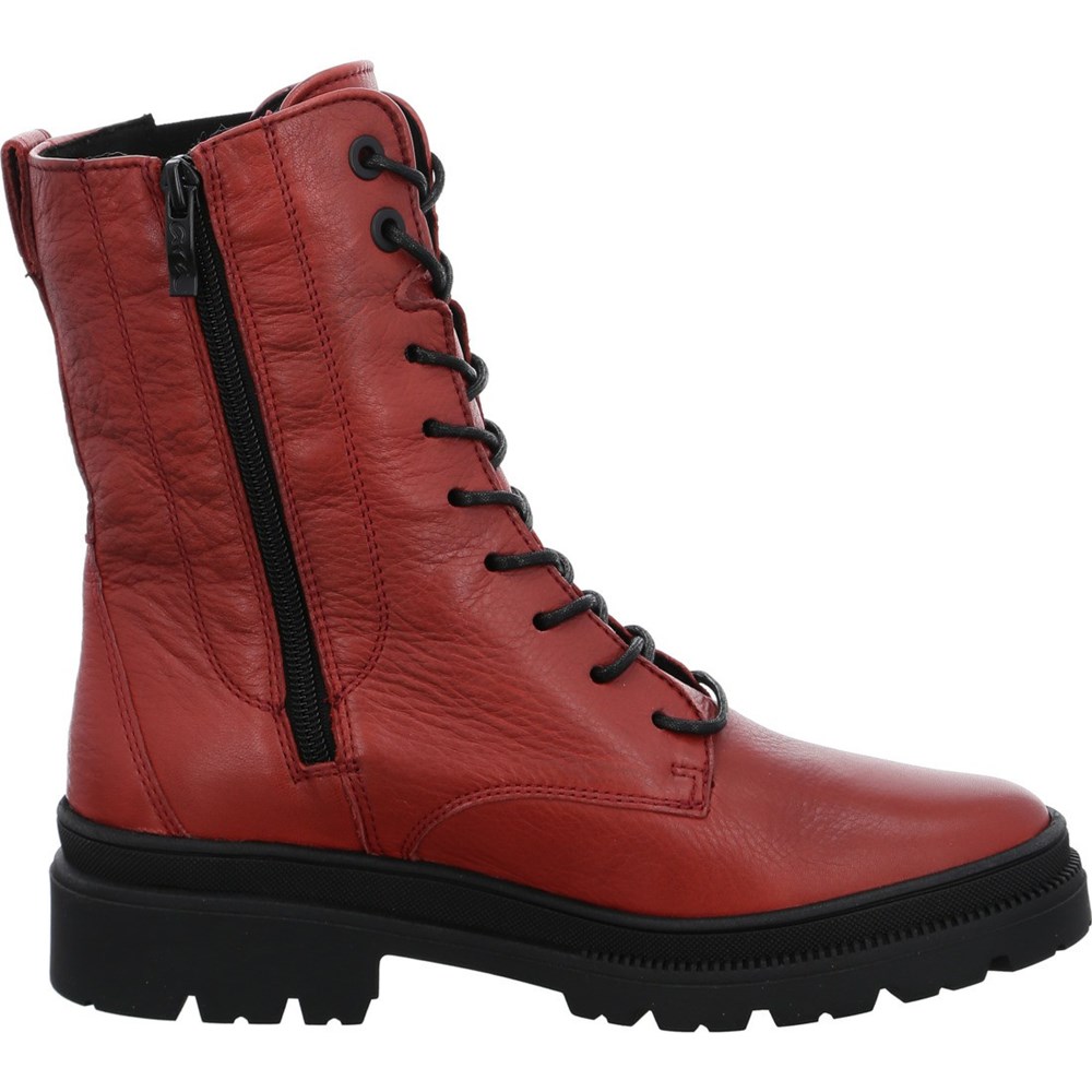 Bottes ARA Dover ruby Rouge Femme | JXE-54419637