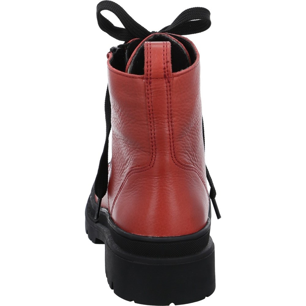 Bottes ARA Dover ruby Rouge Femme | MOD-12571003