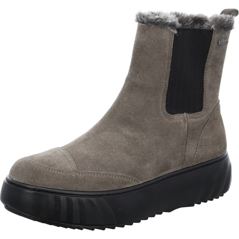 Bottes ARA Monaco taiga Grise Femme | QQG-54133426