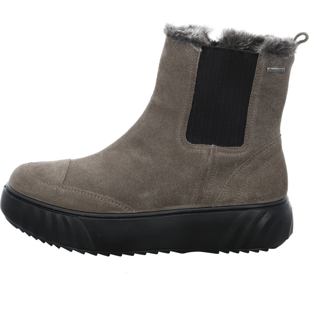 Bottes ARA Monaco taiga Grise Femme | QQG-54133426