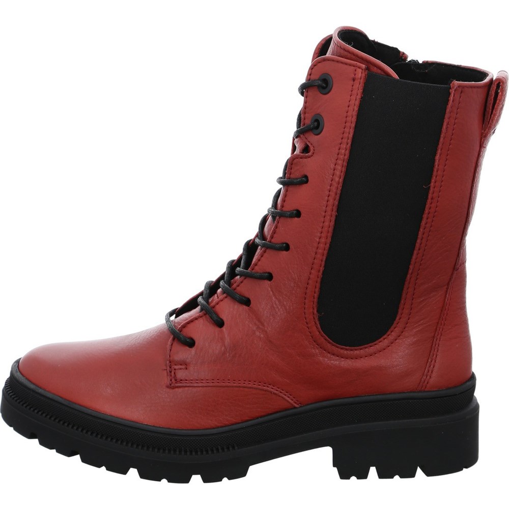 Bottes ARA Dover ruby Rouge Femme | JXE-54419637