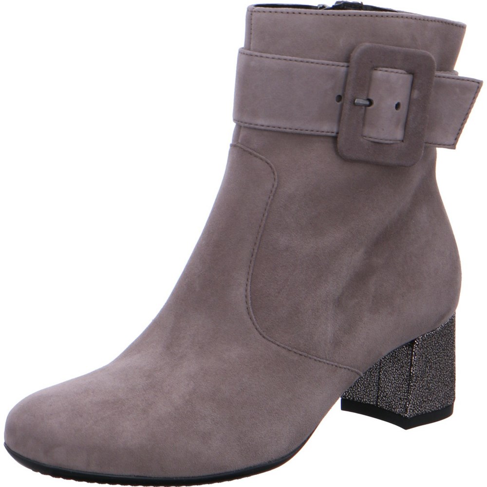 Bottines ARA Chelsea Grise Femme | QEU-66741818