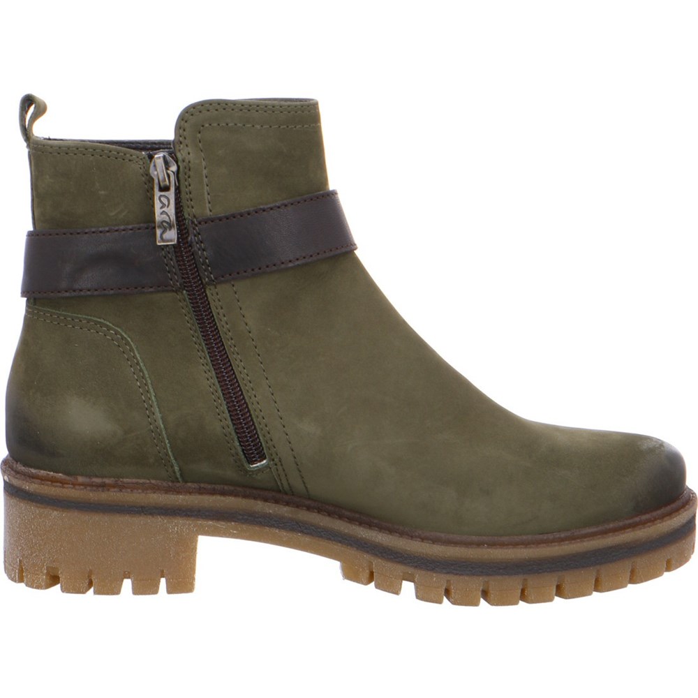 Bottines ARA Jackson Vert Femme | HZG-93924757