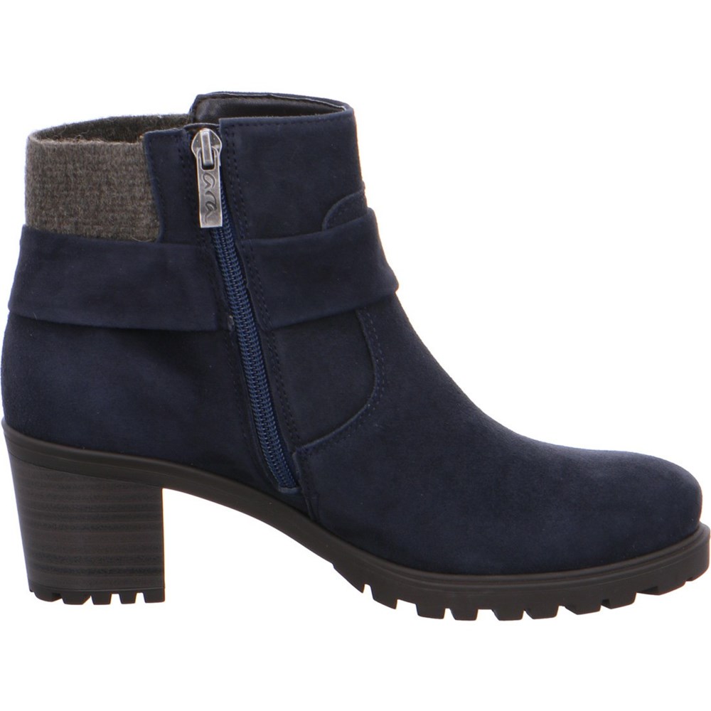 Bottines ARA Mantova Bleu Femme | LCY-59746491