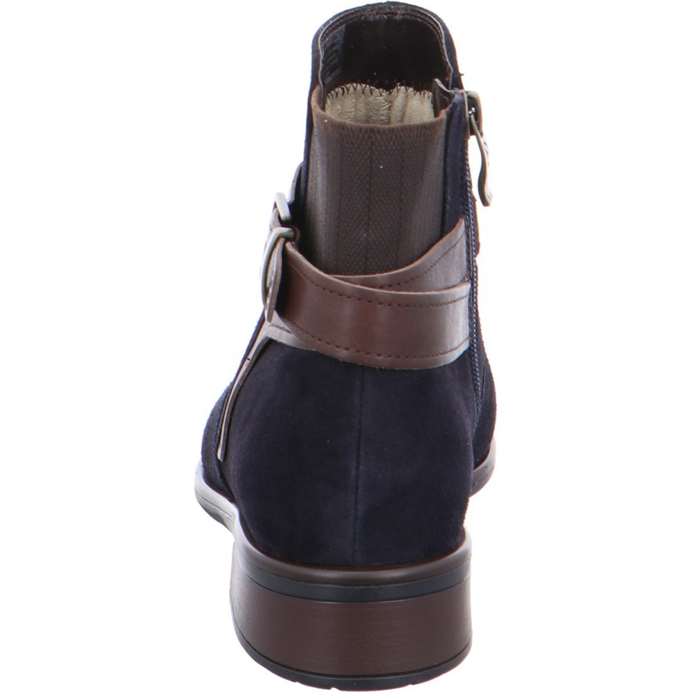 Bottines ARA Liverpool Bleu Femme | VJU-01162030