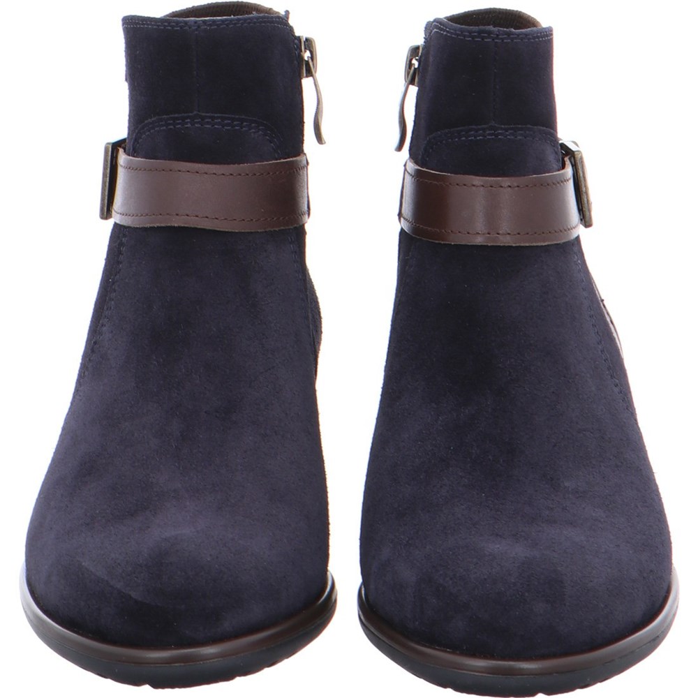 Bottines ARA Liverpool Bleu Femme | VJU-01162030