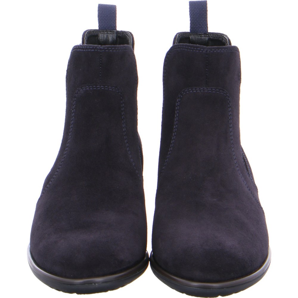 Bottines ARA Chelsea boots Liverpool Bleu Femme | MMD-78660923