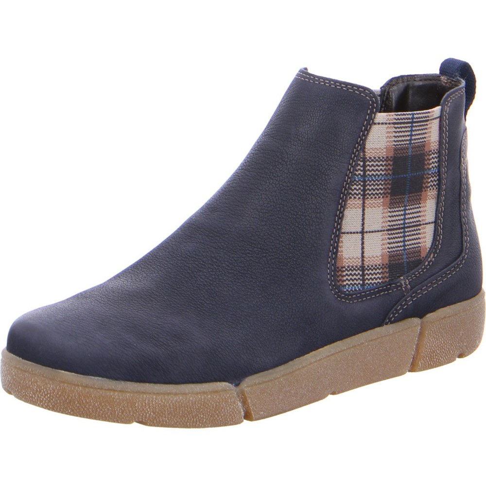 Bottines ARA Rom Bleu Femme | GWZ-20915866