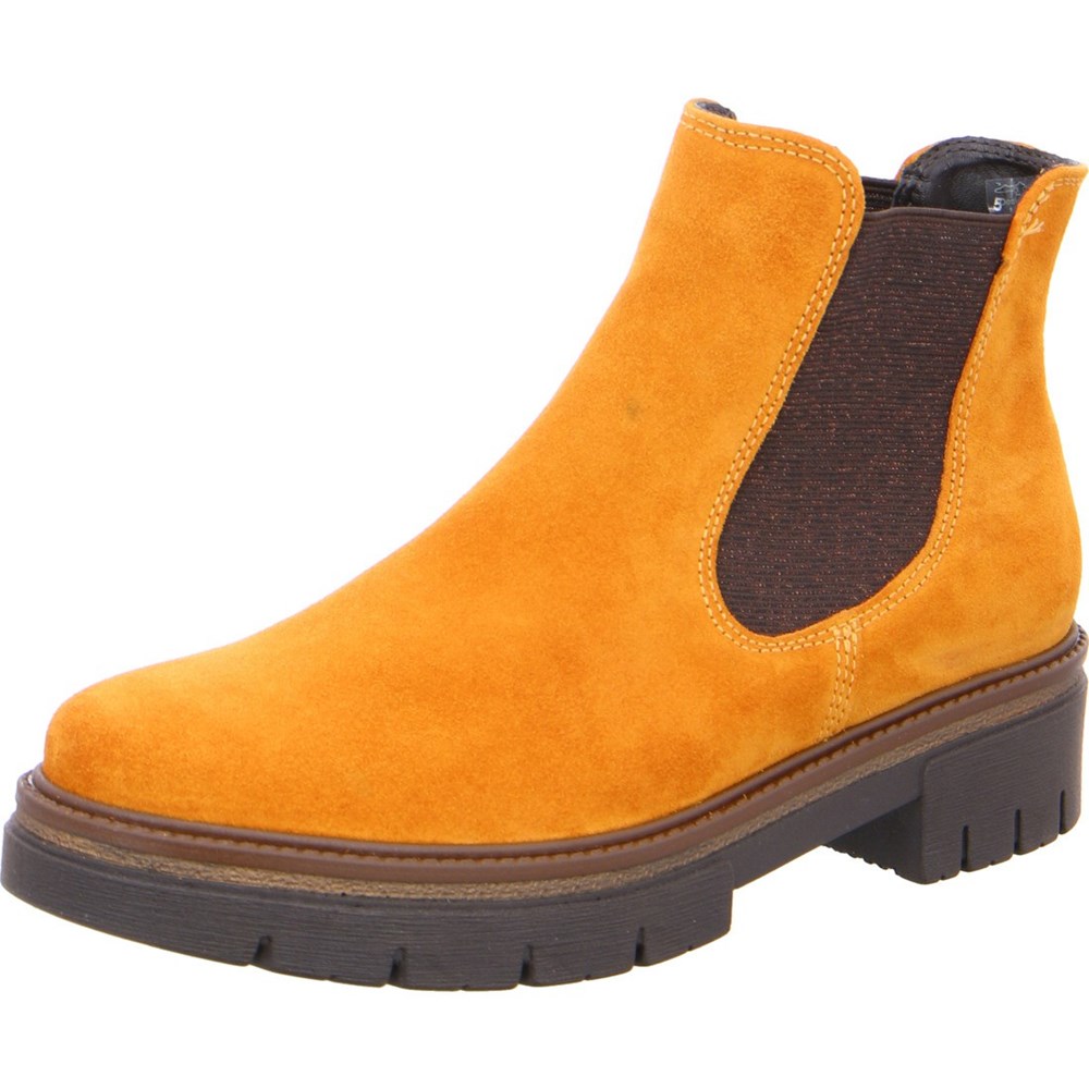 Bottines ARA Riva Jaune Femme | JRR-27597785