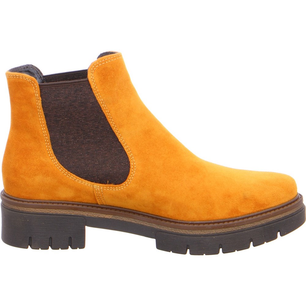 Bottines ARA Riva Jaune Femme | JRR-27597785