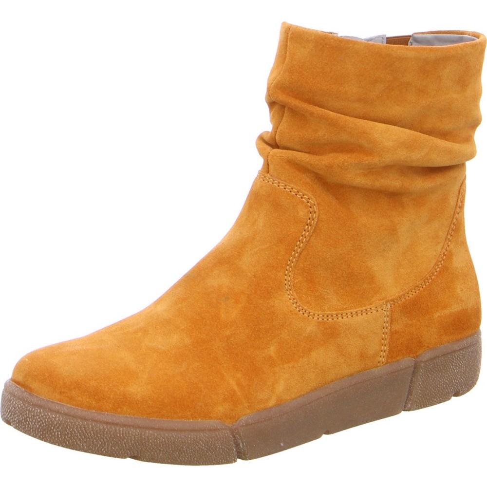 Bottines ARA Rom Jaune Femme | QEI-72541424