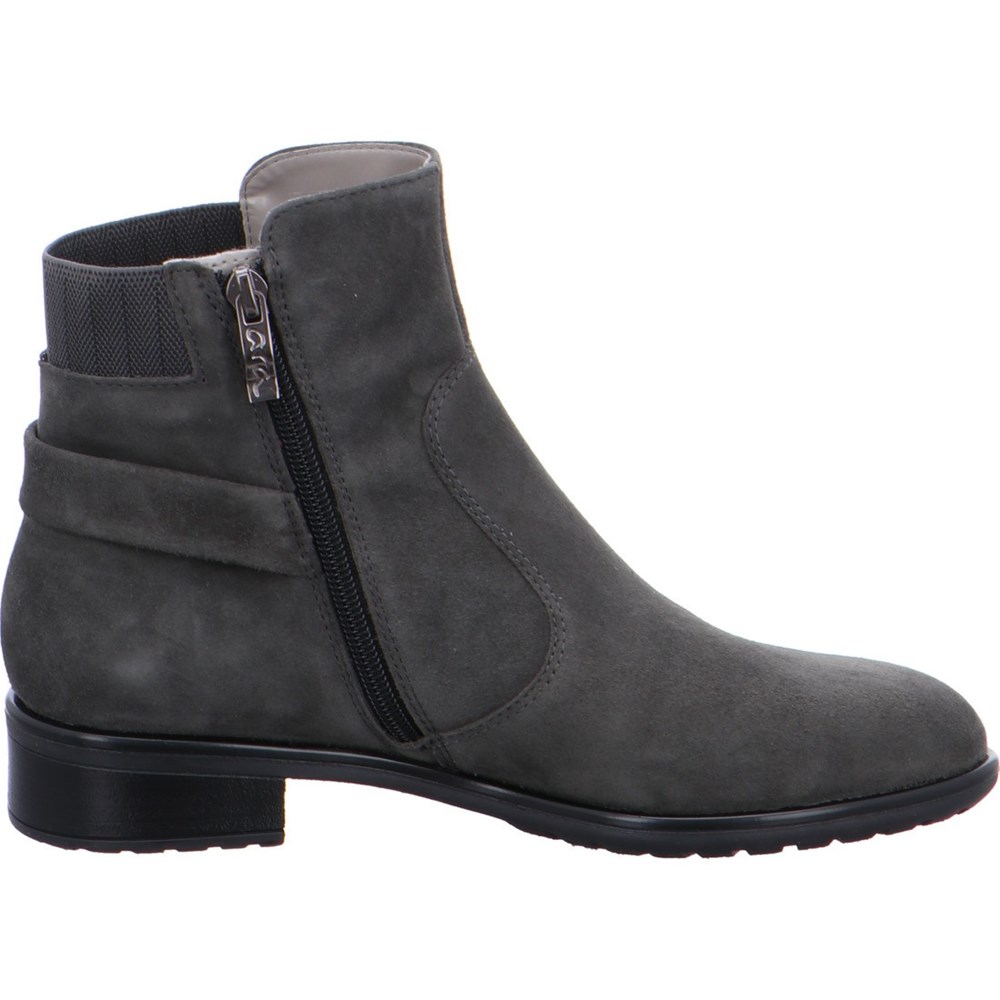 Bottines ARA Liverpool Grise Femme | OZI-75762518