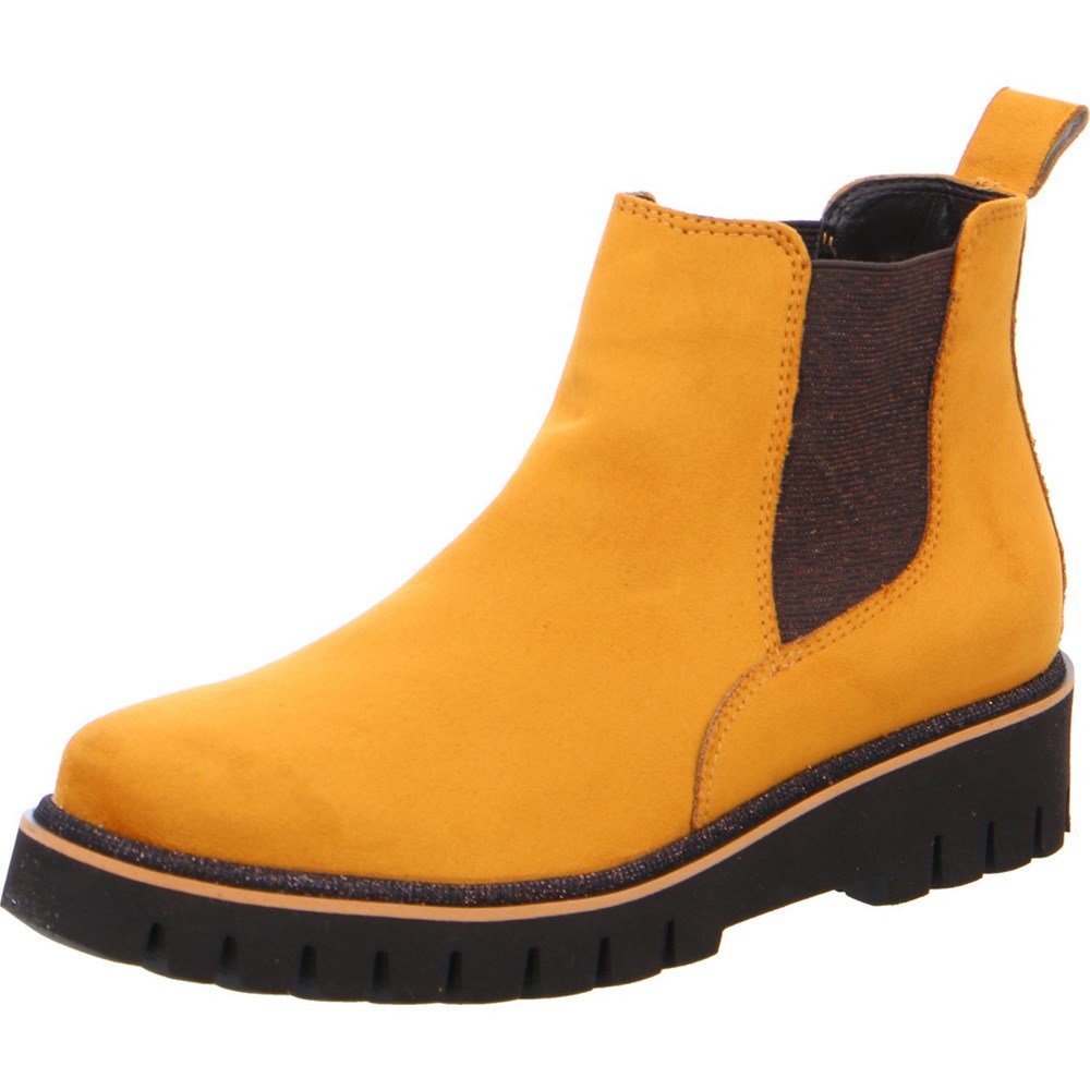 Bottines ARA Jackson Jaune Femme | ODW-39573713