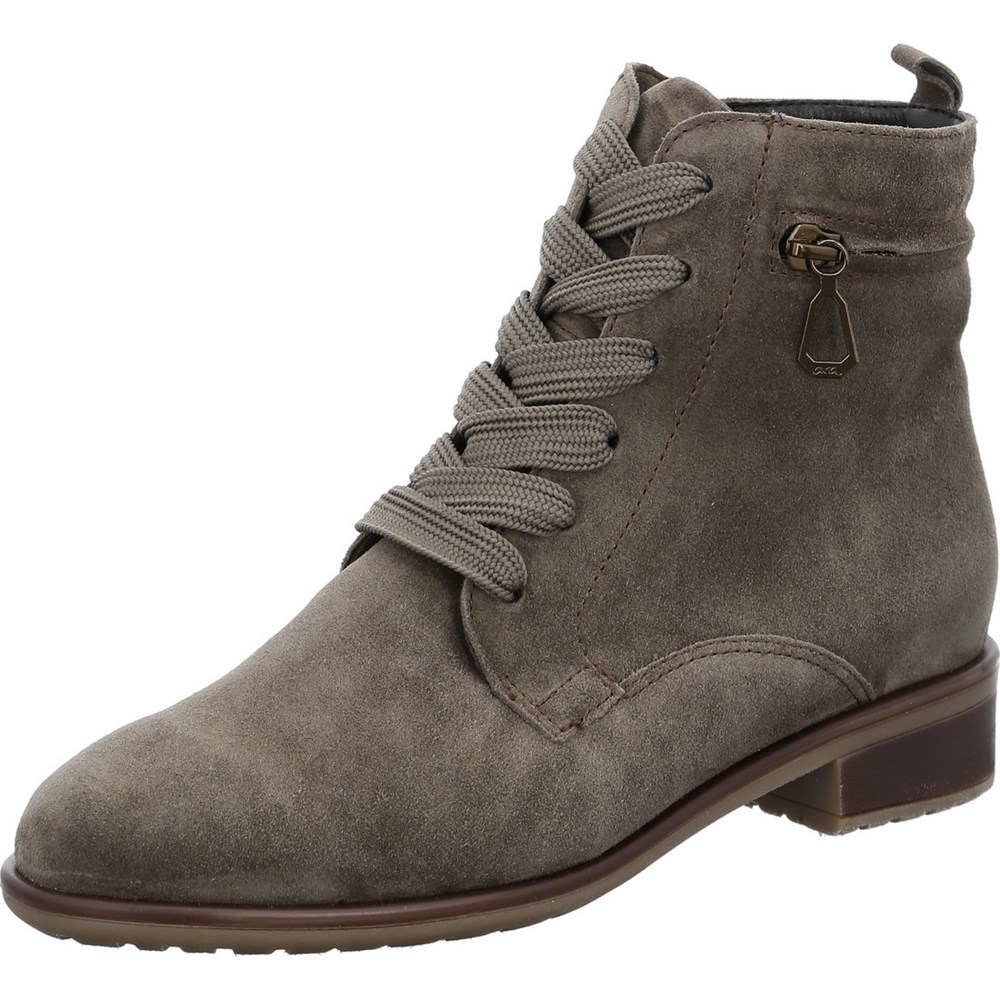 Bottines ARA Liverpool taiga Vert Femme | SHT-97850961