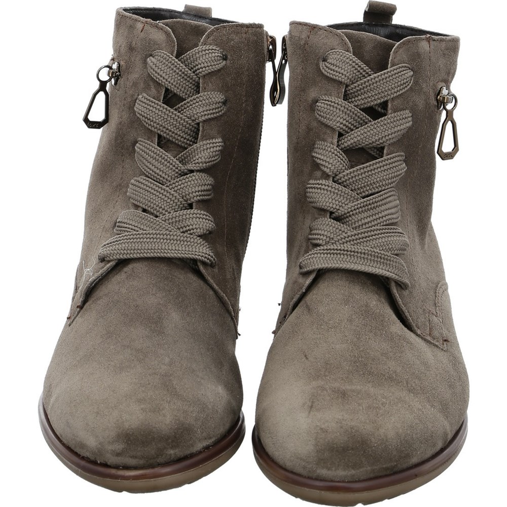 Bottines ARA Liverpool taiga Vert Femme | SHT-97850961