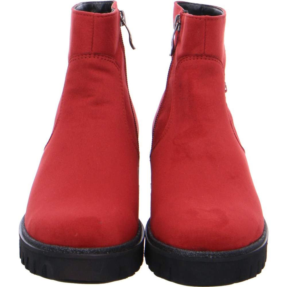 Bottines ARA Jackson Rouge Femme | EBD-86920438