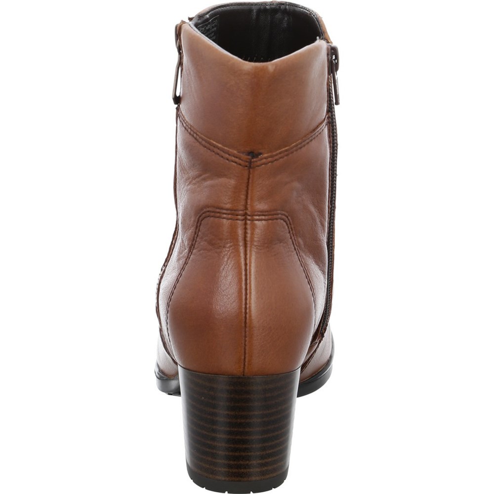 Bottines ARA Florenz cognac Marron Femme | JPL-57597064