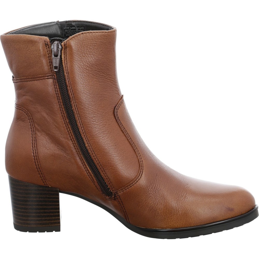 Bottines ARA Florenz cognac Marron Femme | JPL-57597064