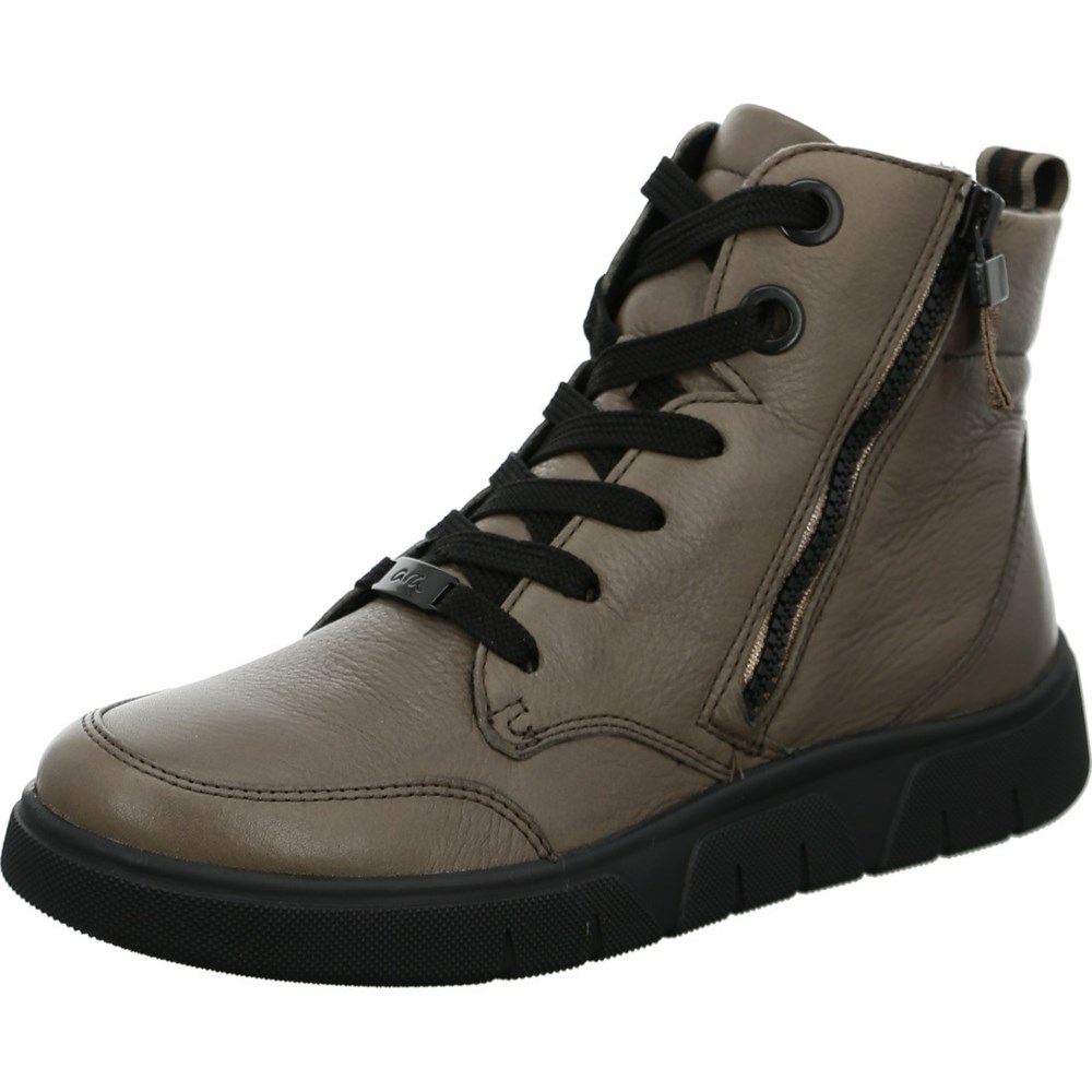 Bottines ARA Rom-Sport taiga Vert Femme | NCI-44383176