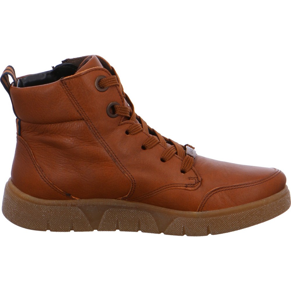 Bottines ARA Rom-Sport cognac Marron Femme | EHY-20423908