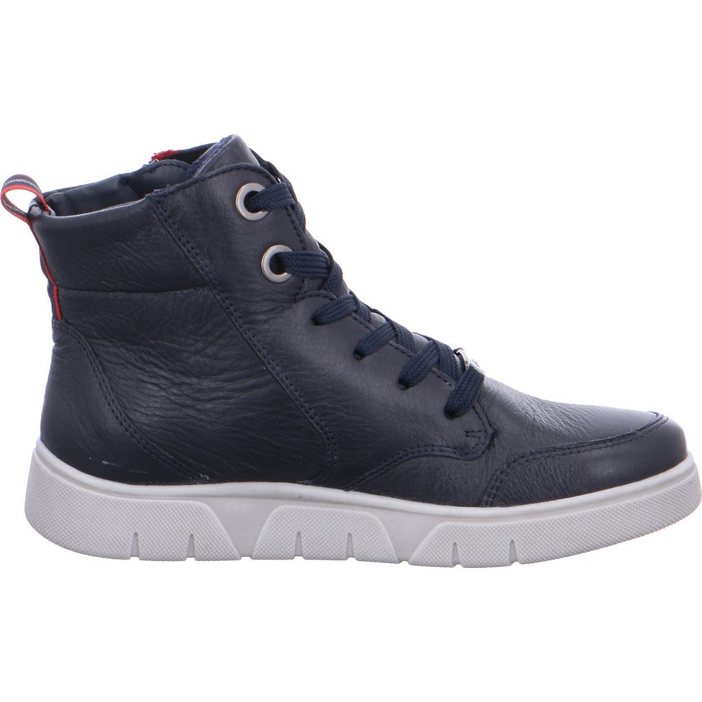 Bottines ARA Rom-Sport Bleu Femme | OUD-62237314