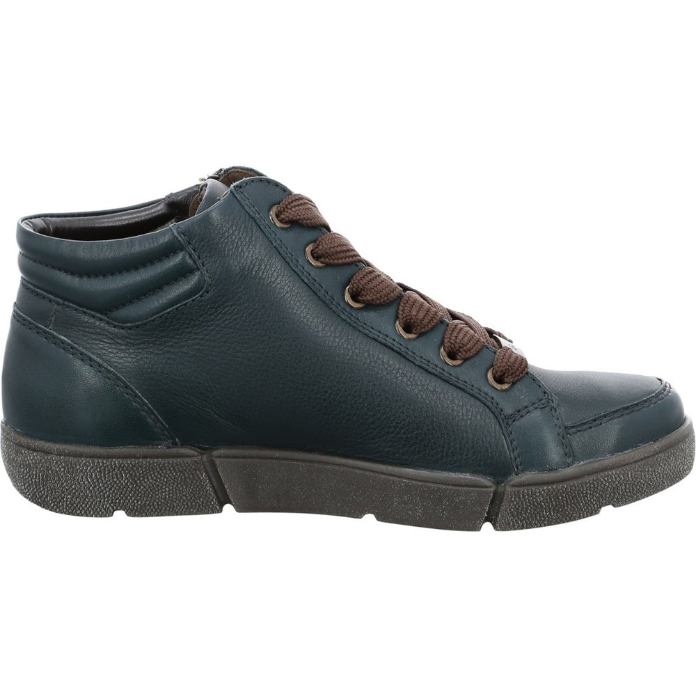 Bottines ARA High top Rom-Sport peacock Vert Femme | ZYV-83894946