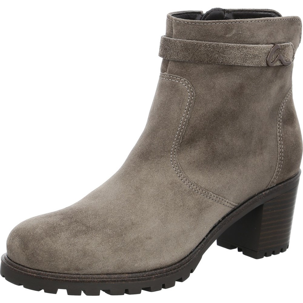 Bottines ARA Mantova taiga Vert Femme | QDR-50160165