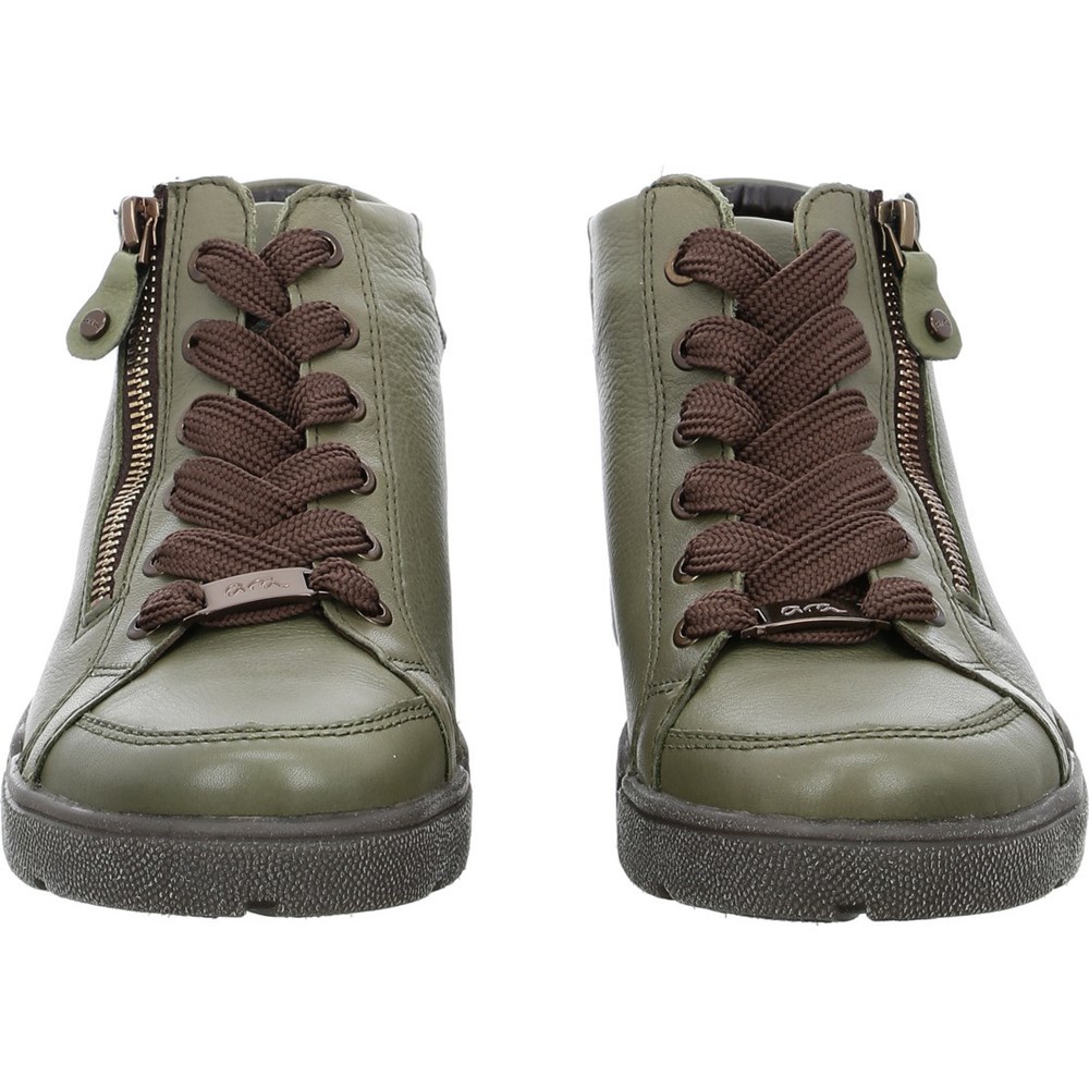 Bottines ARA High top Rom-Sport Vert Femme | ONB-58472394