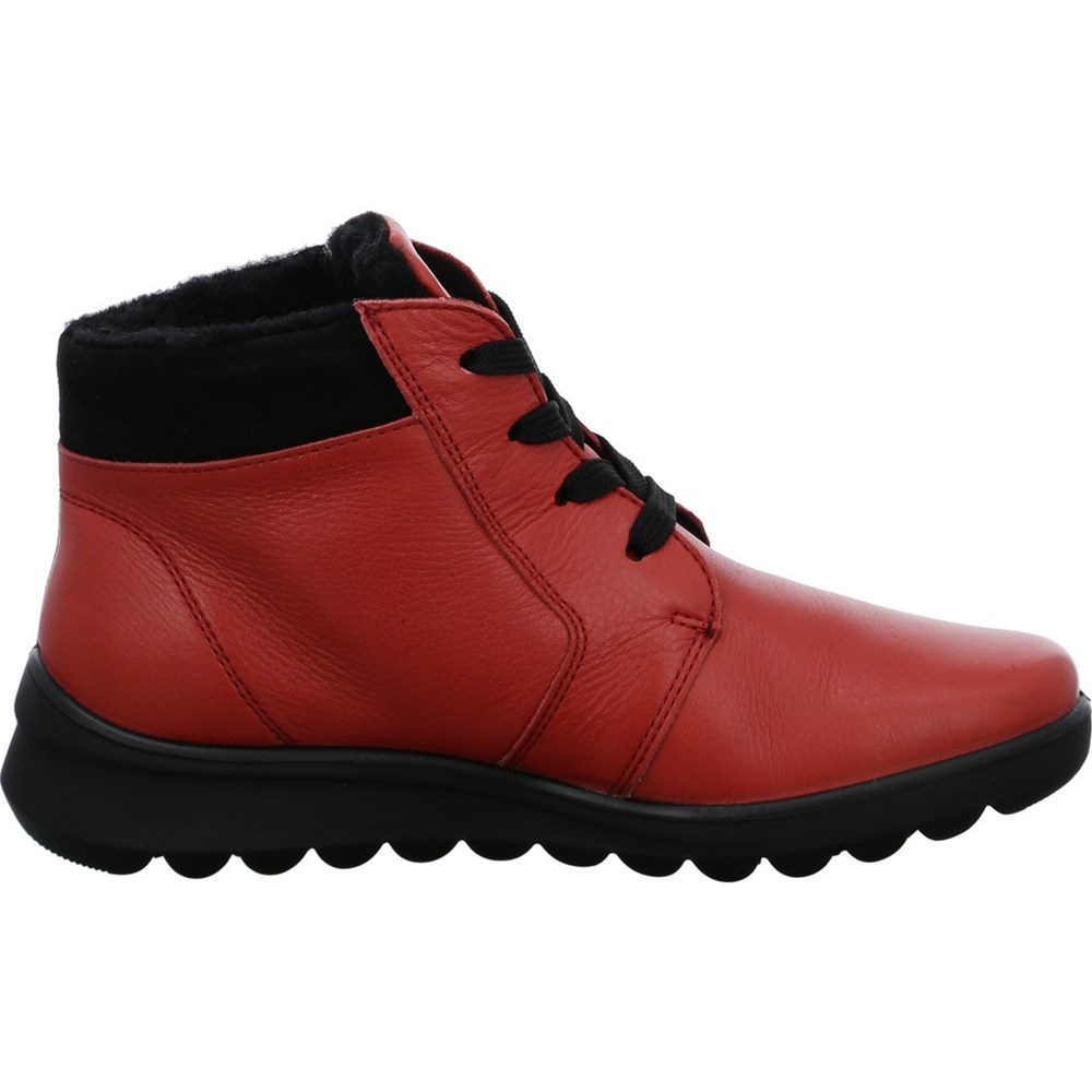 Bottines ARA Toronto Rouge Femme | ZKG-82716860