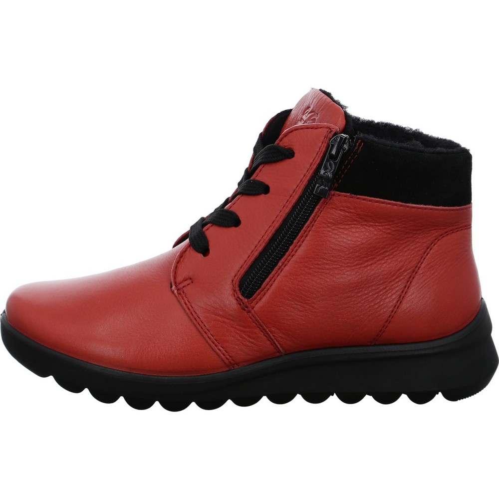 Bottines ARA Toronto Rouge Femme | ZKG-82716860