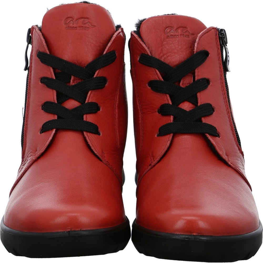 Bottines ARA Toronto Rouge Femme | ZKG-82716860