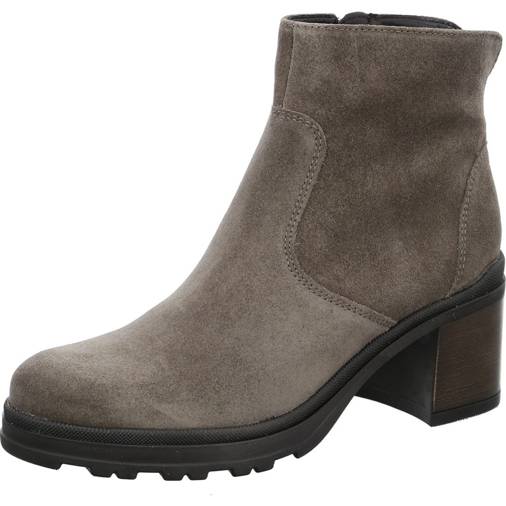 Bottines ARA Mantova taiga Grise Femme | UHY-61205584