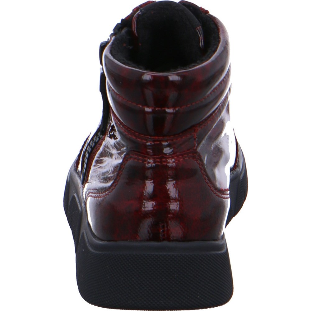 Bottines ARA High top Rom-Sport chianti Rouge Femme | XYC-79501939