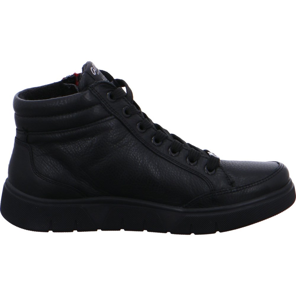 Bottines ARA High top Rom-Sport Noir Femme | ERR-68117500