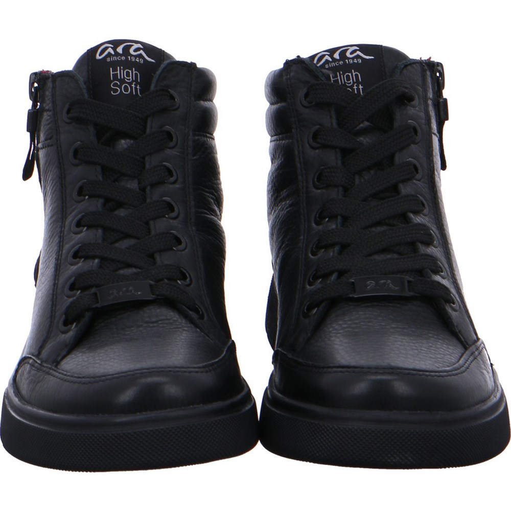 Bottines ARA High top Rom-Sport Noir Femme | ERR-68117500