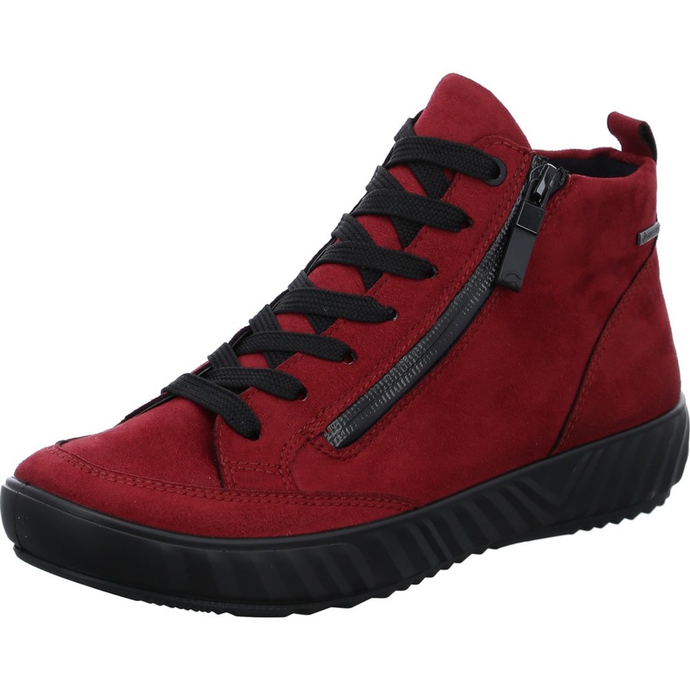 Bottines ARA Avio ruby Rouge Femme | ZHR-26575193