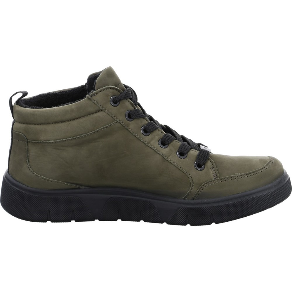 Bottines ARA High top Rom-Sport Vert Femme | BEI-99862259