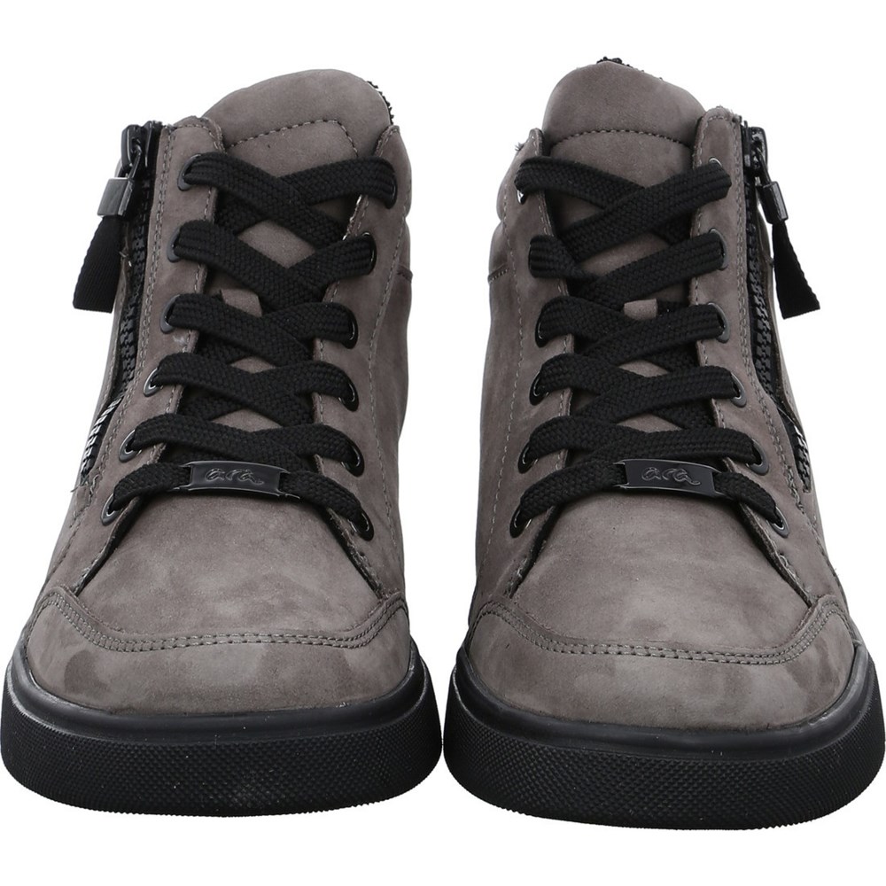 Bottines ARA High top Rom-Sport street Grise Femme | SBE-98205790