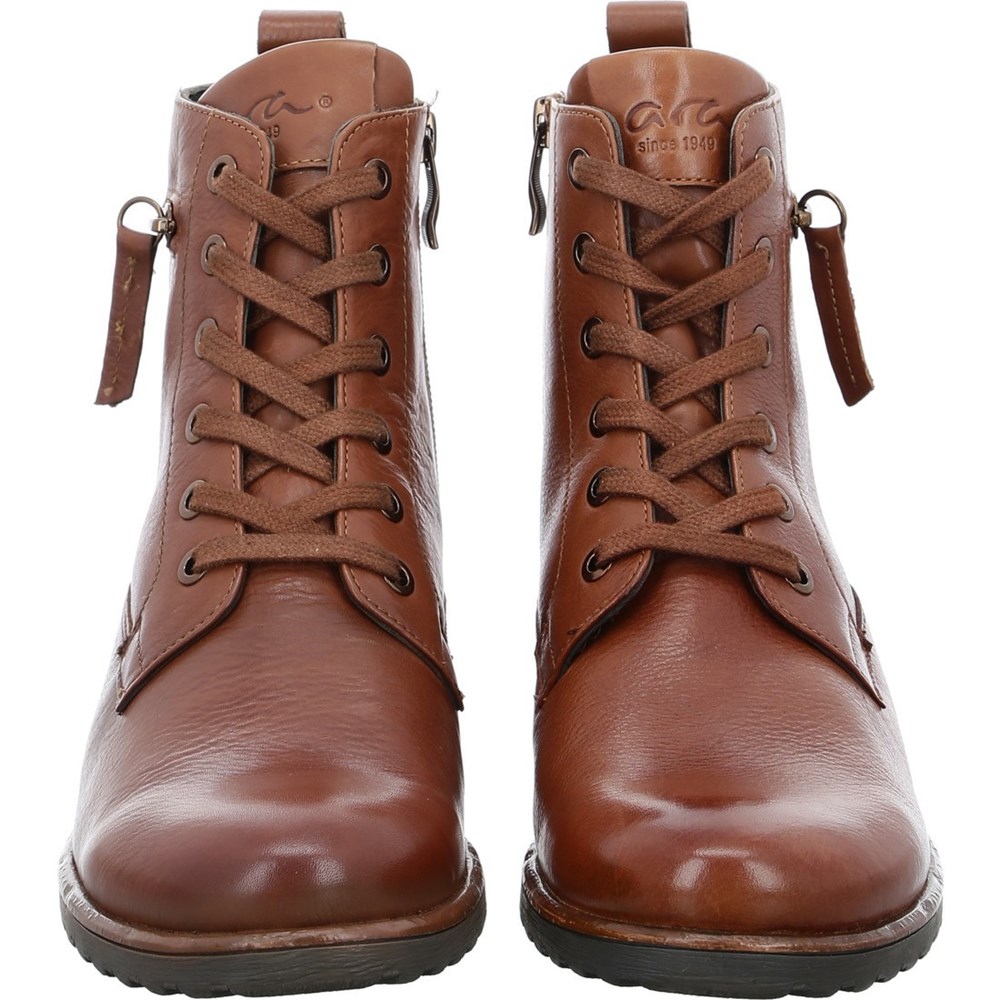 Bottines ARA Liverpool cognac Marron Femme | ORD-86267488