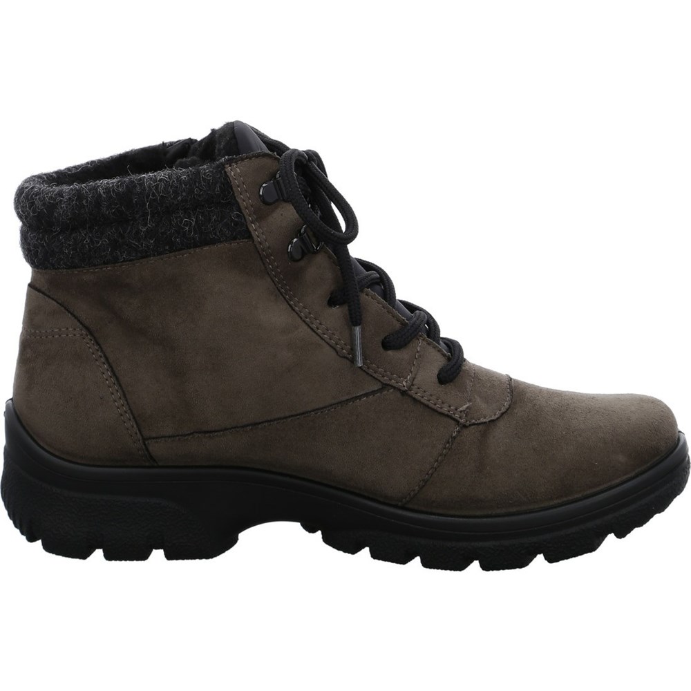 Bottines ARA Saas-Fee taiga Grise Femme | GZR-58212069