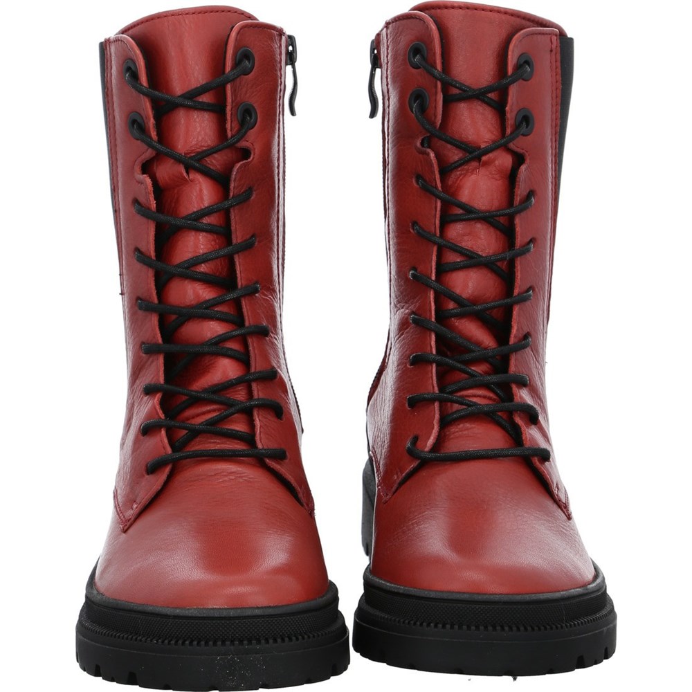 Bottines ARA Dover ruby Rouge Femme | DUC-41791638