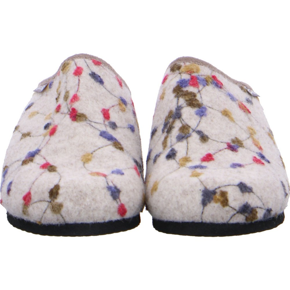 Chaussons ARA Cosy Blanche Femme | DHS-30115368