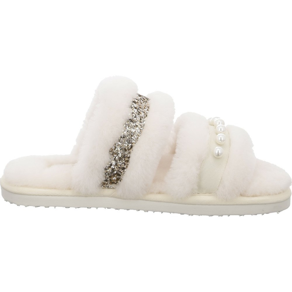 Chaussons ARA Cosy offWhite Blanche Femme | WGO-74649563