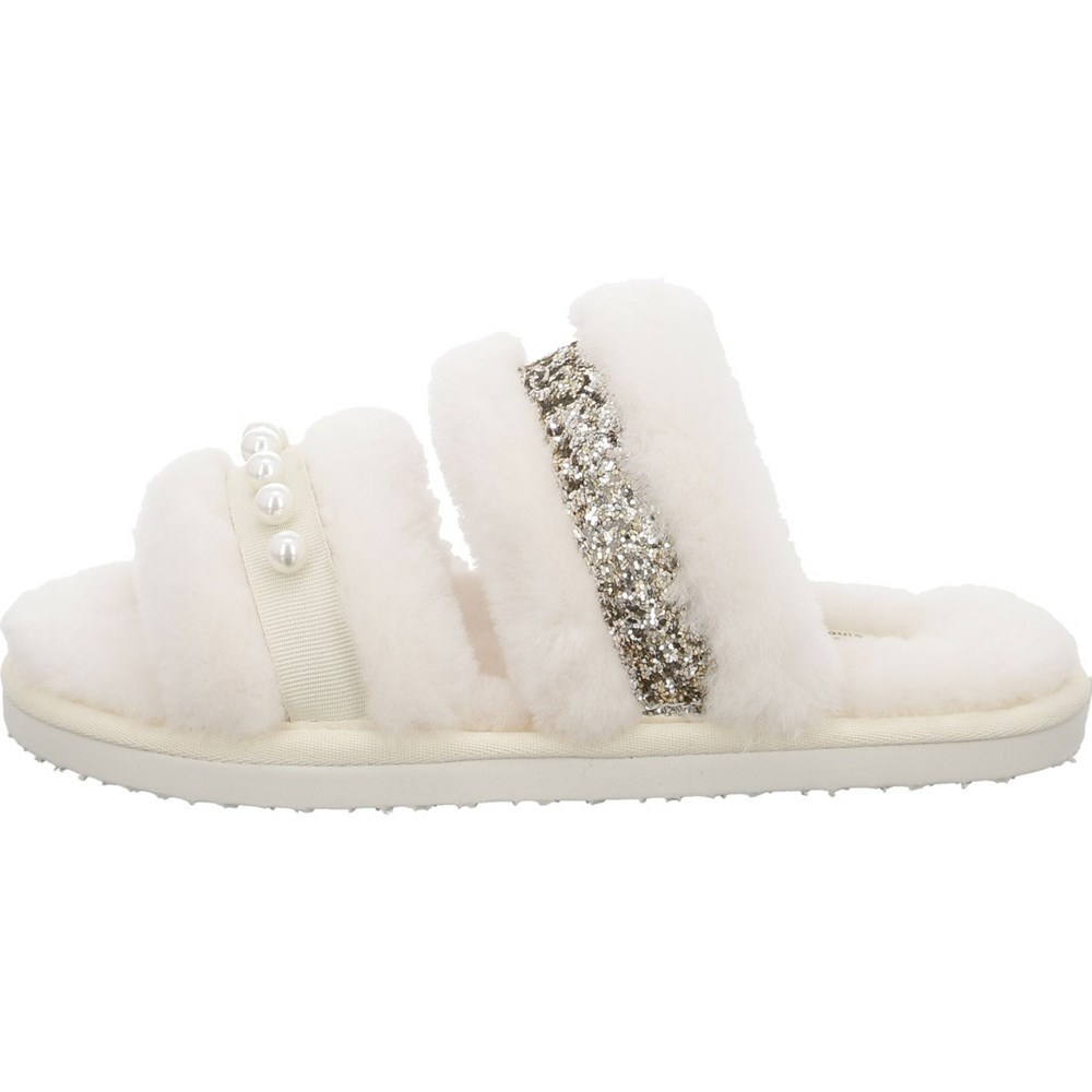 Chaussons ARA Cosy offWhite Blanche Femme | WGO-74649563