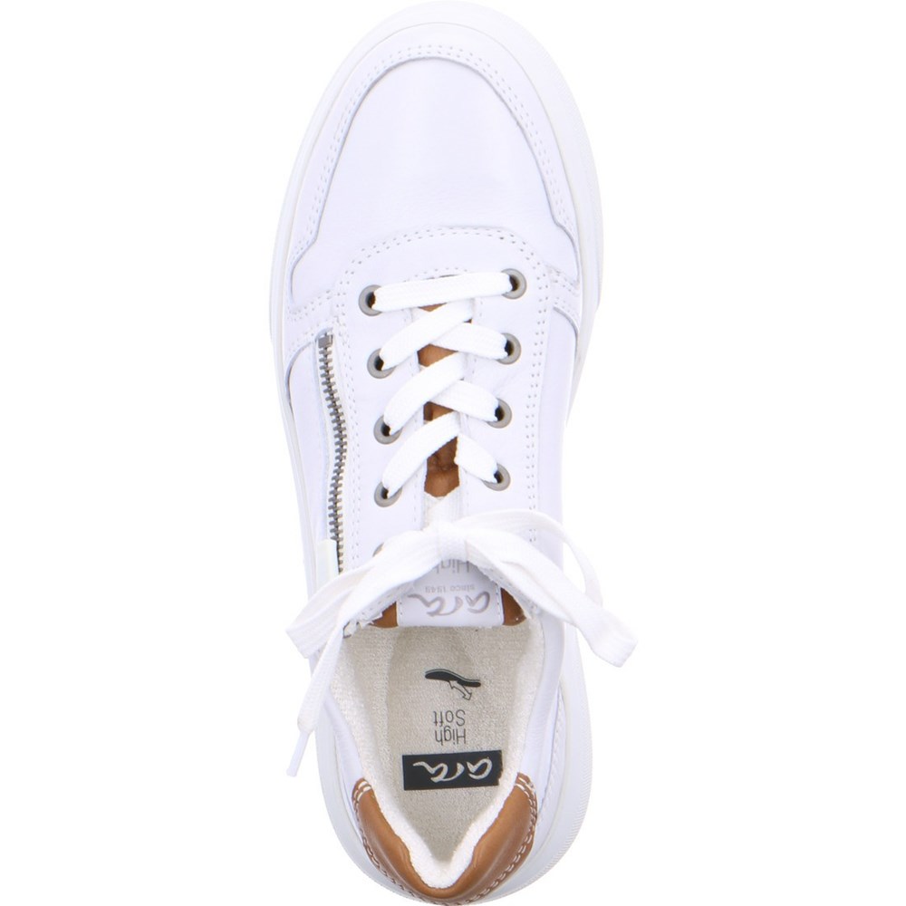 Baskets ARA Naldo nebbia Blanche Homme | DQQ-01887186