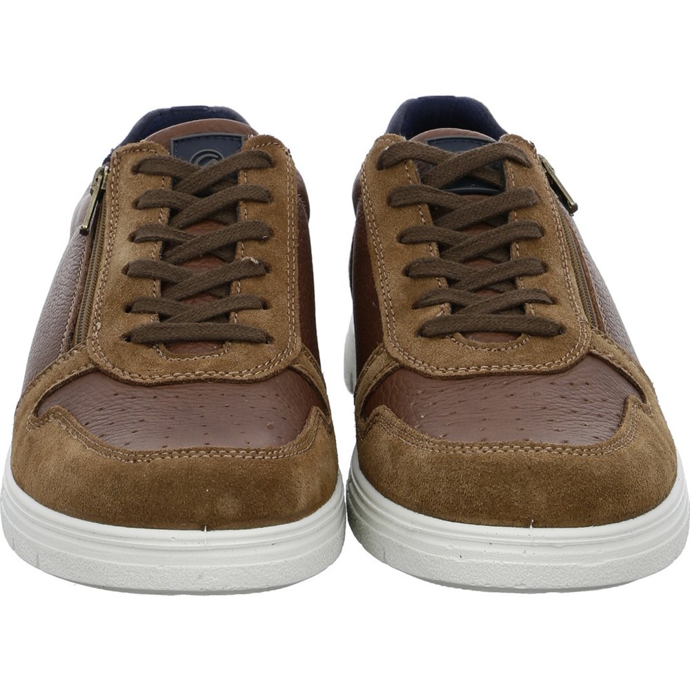 Baskets ARA Loris cognac Marron Homme | IKA-36685431