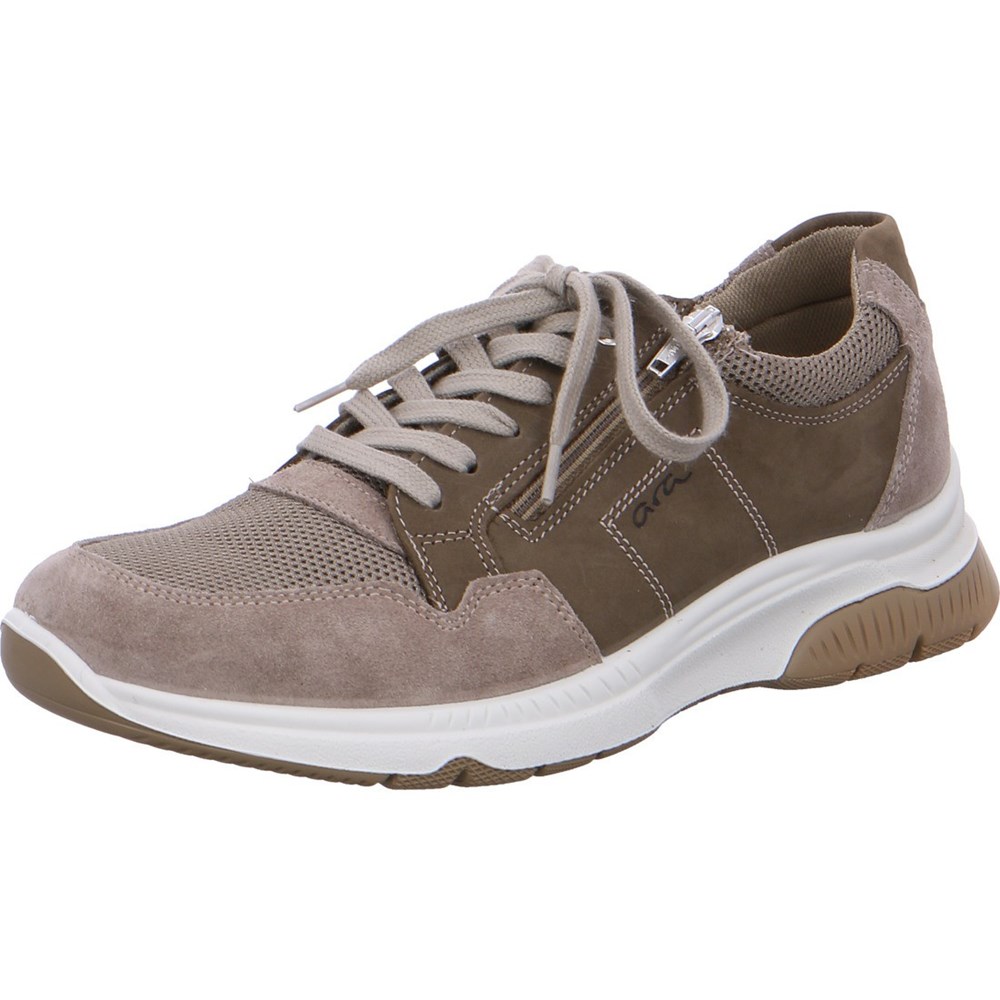 Baskets ARA Marco taupe Marron Homme | OCP-32965467