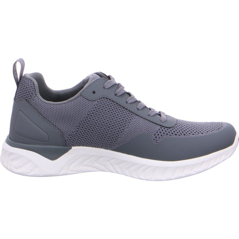 Baskets ARA San Diego Grise Homme | EQA-68114281