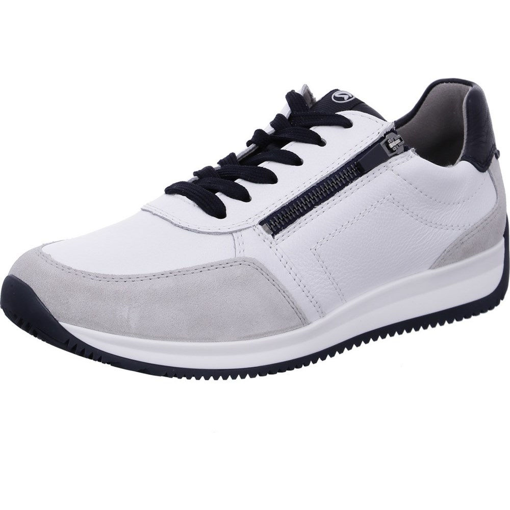 Chaussures Habillées ARA Lisboa Blanche Homme | DKQ-94870537