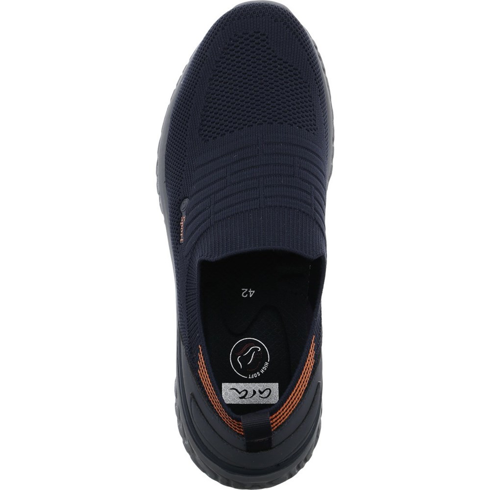 Loafers ARA San Diego Bleu Homme | MTN-31504887